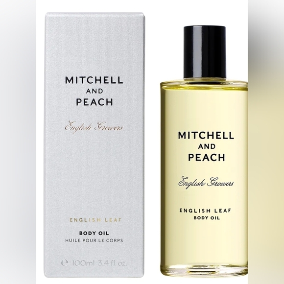 Mitchell and Peach English Greens Body Oil - English Leaf - Picture 1 of 5